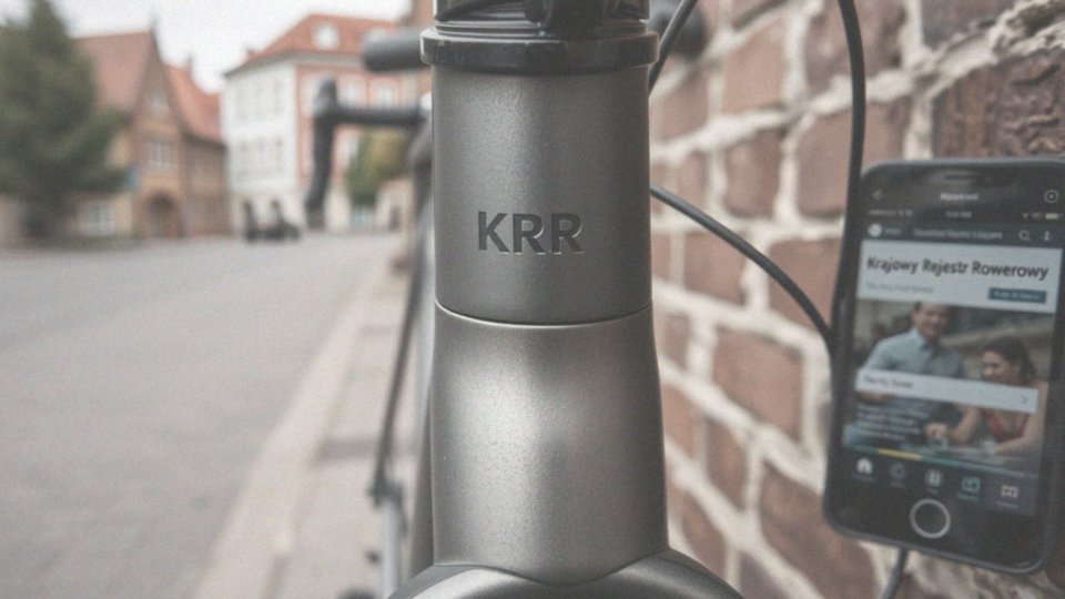 Jak zarejestrować rower w Krajowym Rejestrze Rowerowym?