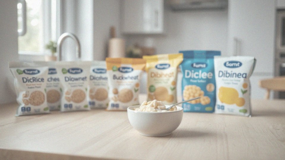 Jakie są rodzaje kaszek dostępnych dla niemowląt?