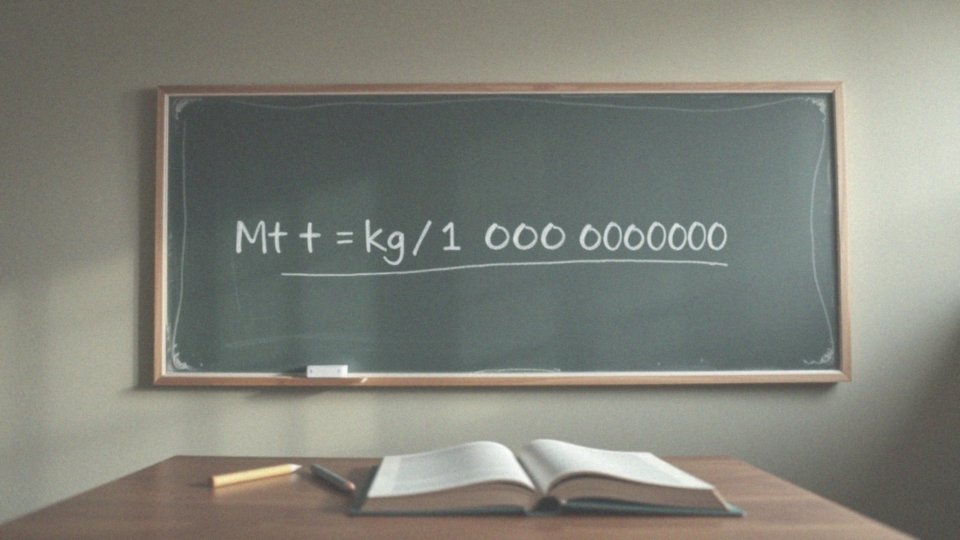 Jak przeliczyć kilogramy na megatony?