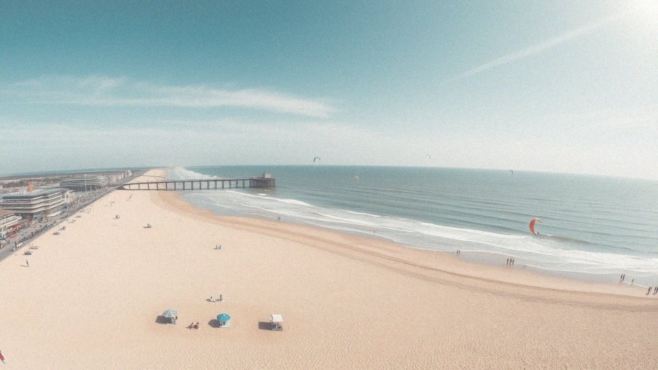 Jakie atrakcje plaży w Scheveningen?
