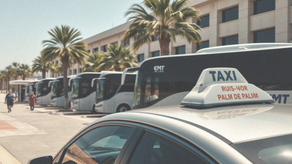 Jakie opcje transferu dostępne są z lotniska Palma de Mallorca?