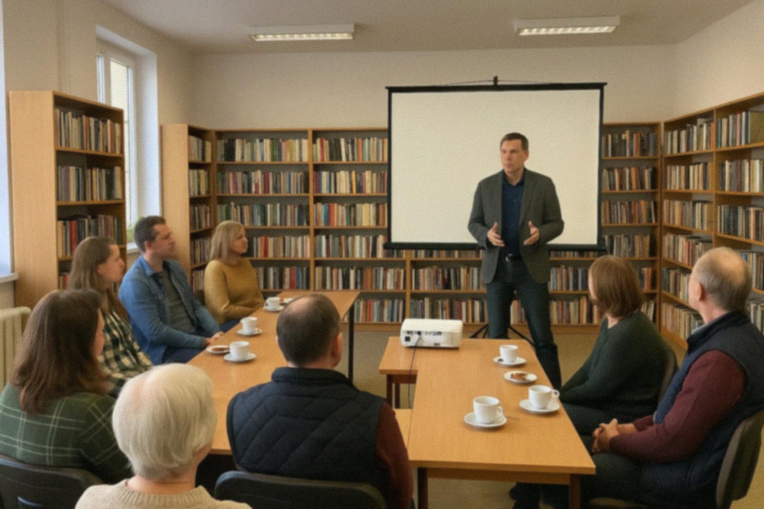 Warsztaty dziewiarskie w Ostroszowicach – kreatywne odkrycia w bibliotece