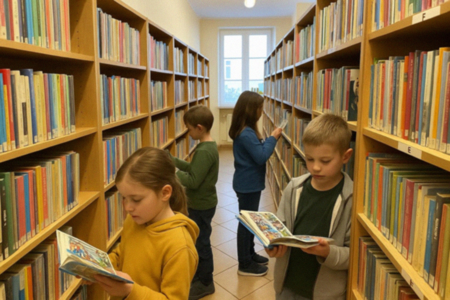 Biblioteka w Dzierżoniowie z udziałem w projekcie BookStadion